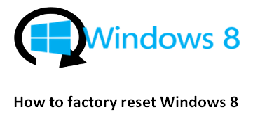 Suorita Windows 8: n tehdasasetusten palautus