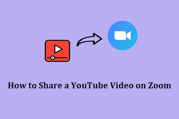Hur man delar en YouTube-video på zoom – tre metoder