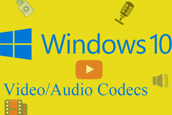 Formáty kodeků Windows 10/11 a převod nepodporovaných formátů