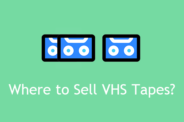 أماكن بيع أشرطة VHS: المتاجر المحلية أو الأسواق عبر الإنترنت أو المجتمعات