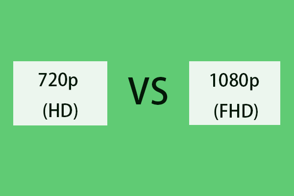 720p לעומת 1080p: ההבדל בין רזולוציית 720p ל-1080p