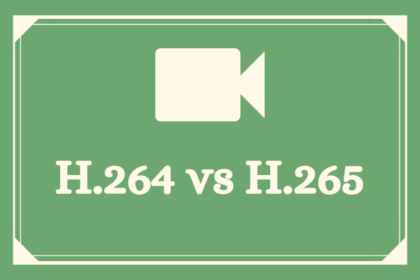 H.264 vs. H.265, was ist der Unterschied und was ist besser?