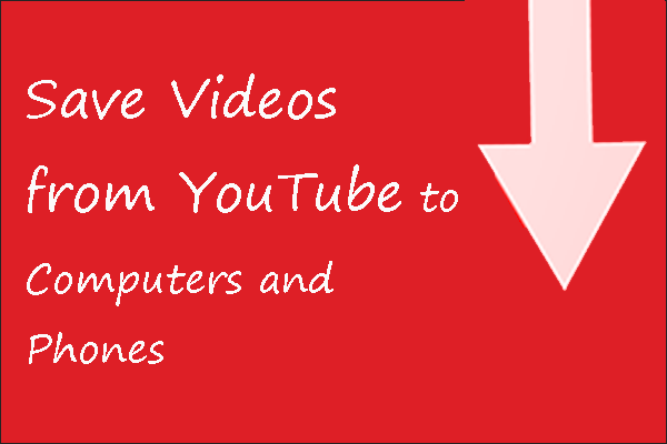 Videoiden tallentaminen YouTubesta laitteillesi ilmaiseksi [Täysi opas]