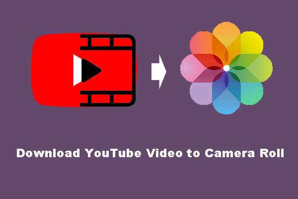Kā lejupielādēt YouTube videoklipus kameras rullī?