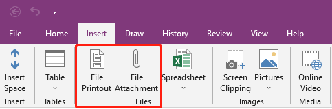 kliknite na File Attachment Files