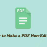 كيفية جعل ملف PDF غير قابل للتحرير (للقراءة فقط)؟ بسيط جدا!