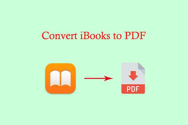 iBooks ஐ PDF ஆக மாற்றவும்: இதோ ஒரு விரிவான வழிகாட்டி!