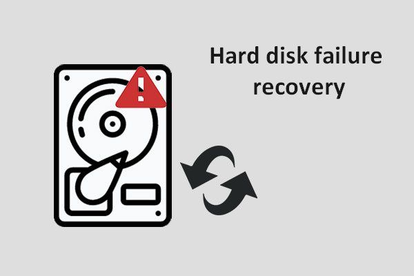 възстановяване на данни неуспешно миниатюра на твърдия диск