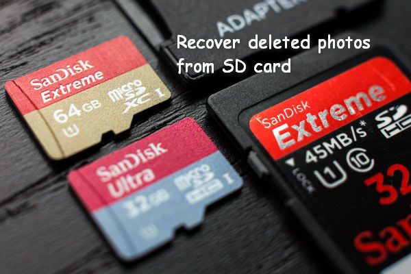 Cómo recuperar fotos borradas de la tarjeta SD rápidamente [Consejos de MiniTool]