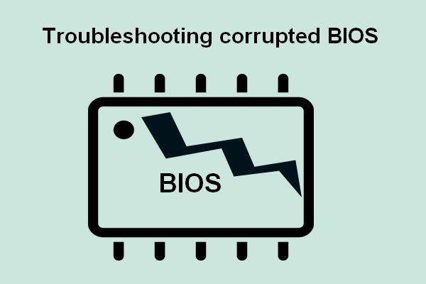 Brugere rapporterede PC Korrupt BIOS: Fejlmeddelelser og løsninger [MiniTool-tip]