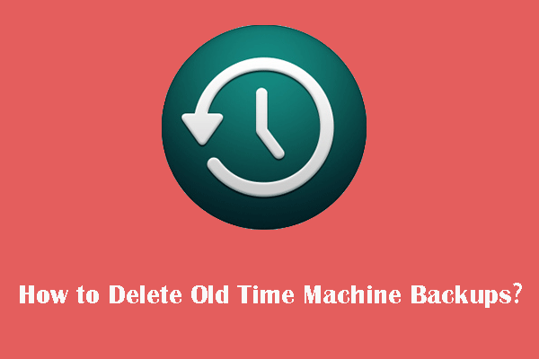 como deletar miniatura de backups de máquina do tempo