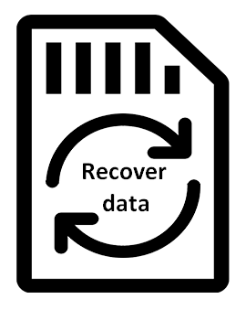 andmete taastamine vormindatud SD-kaardilt