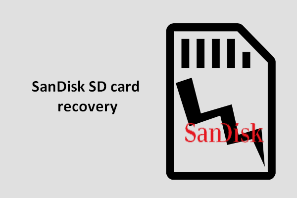 SanDisk SD-kortin palautus