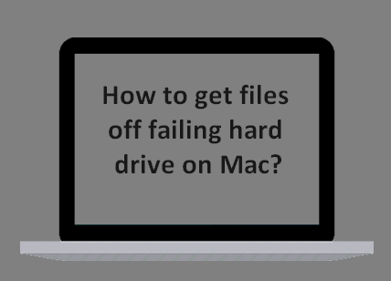 ανάκτηση δεδομένων από έναν αποτυχημένο σκληρό δίσκο Mac
