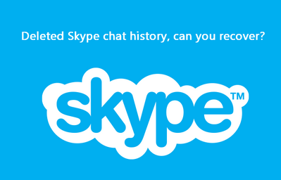 najít smazanou historii chatu Skype