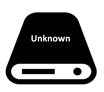 Festplatte wird als unbekannt angezeigt
