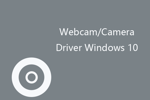 miniatura do driver da webcam do windows 10