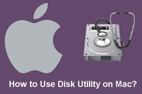 cómo usar la utilidad de disco en la miniatura de mac