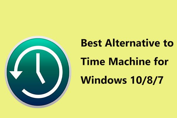 máquina del tiempo para windows miniatura