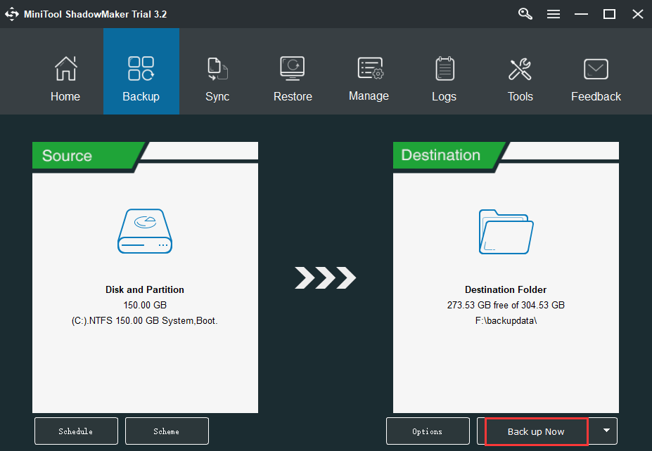 sistem PC sandaran, atau fail dan folder
