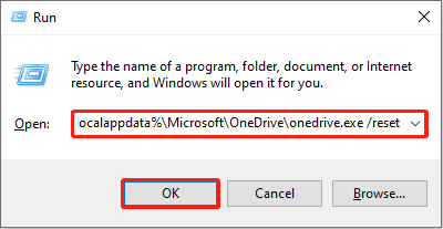   сбросить OneDrive