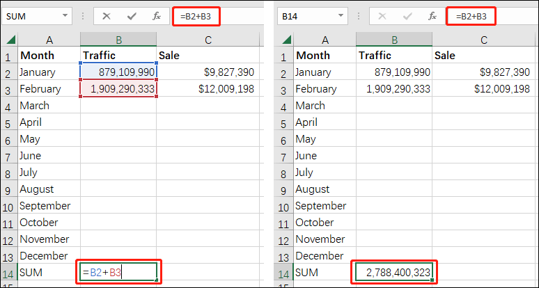   maak een formule in Excel