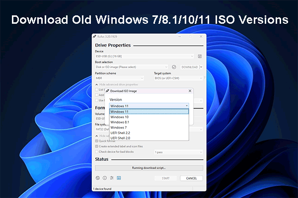 Comment télécharger d’anciennes images ISO Windows ? Comment récupérer des fichiers ISO ?