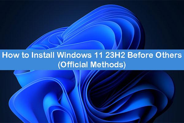 So installieren Sie Windows 11 23H2 früher als andere Benutzer