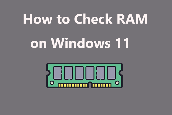 Cách kiểm tra RAM trên Windows 11/10 (Kích thước, tốc độ, loại, v.v.)