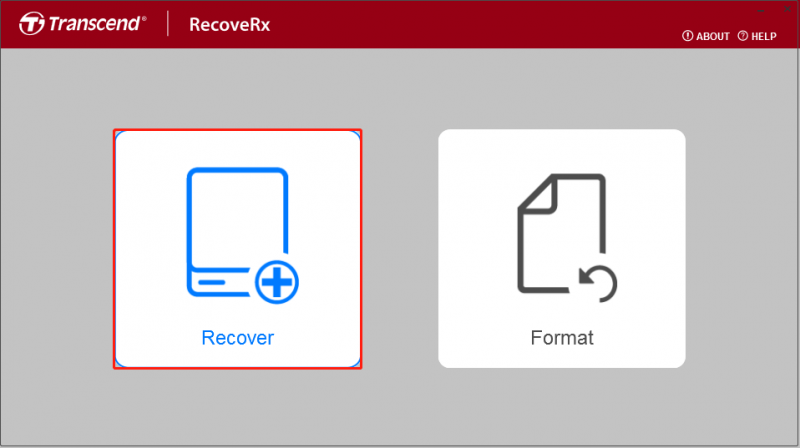   i-click ang Recover button