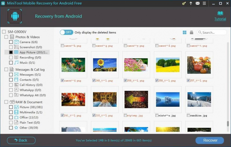   MiniTool Mobile Recovery pentru Android