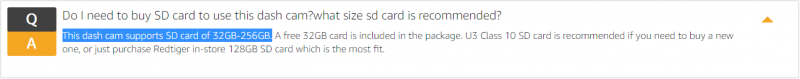 Como corrigir: Dash Cam não reconhece a detecção da leitura do cartão SD