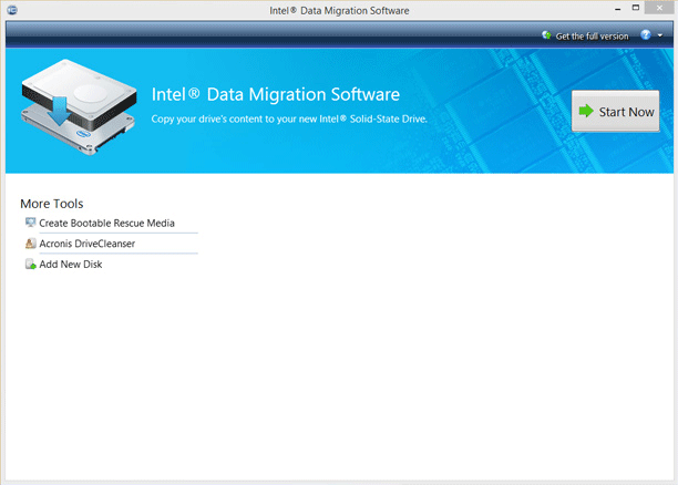 Software de migração de dados Intel