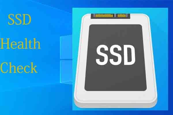 Verificação de integridade SSD