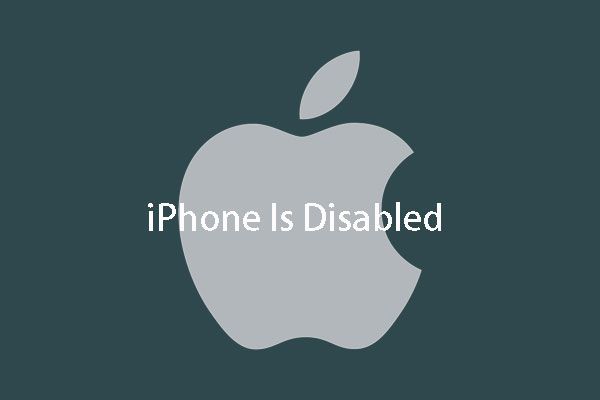 herstel gegevens van een vergrendelde / uitgeschakelde iPhone