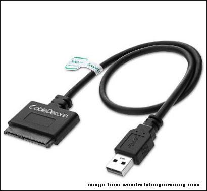 Mi az a SATA-USB kábel, és miért van szüksége rá?