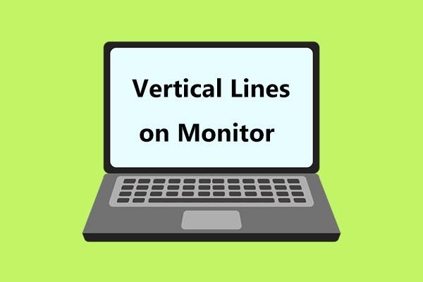 ¿Cómo arreglar líneas verticales en el monitor? ¡5 formas para ti aquí!