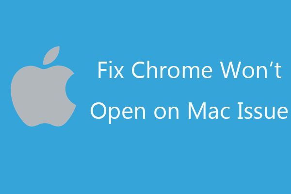 arreglar Chrome no se abre en Mac