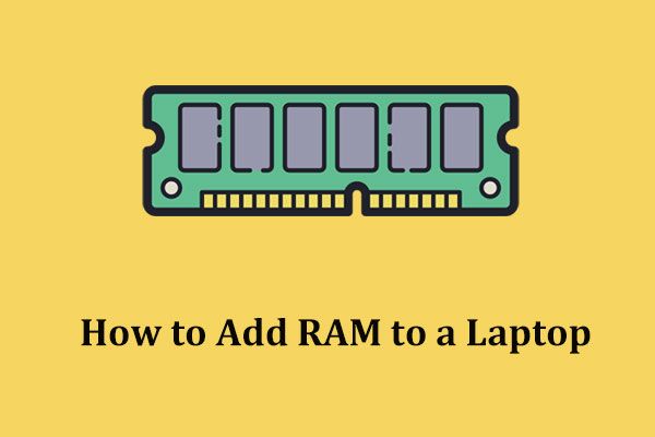 wie man RAM zum Laptop-Miniaturbild hinzufügt