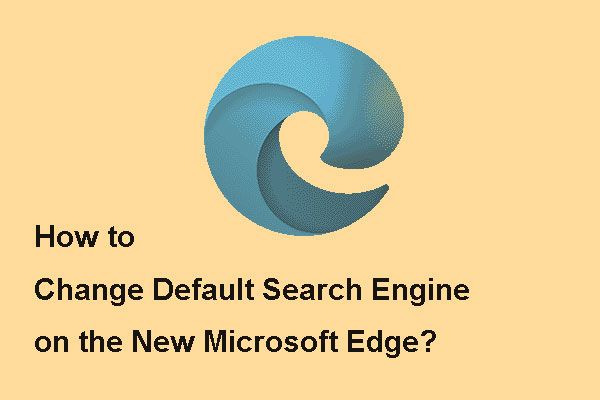 Cómo cambiar el motor de búsqueda predeterminado nueva miniatura de Microsoft Edge