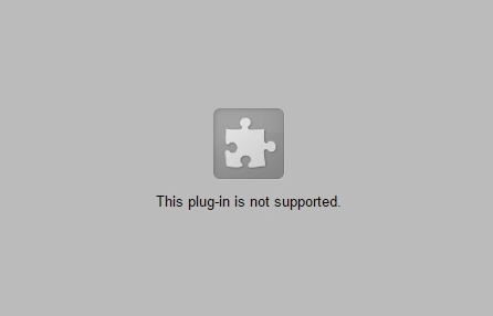 how fix this plug is not supported issue chrome