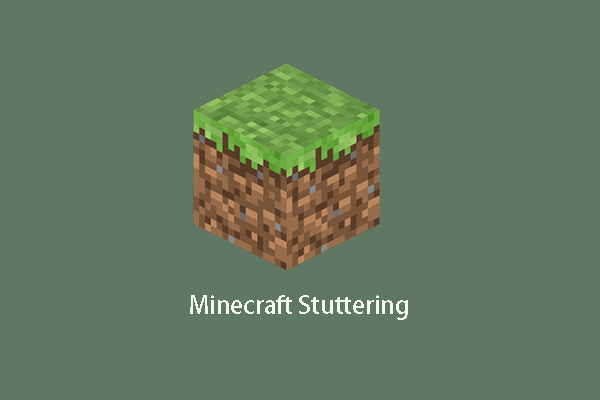 minecraft stuttering thumbnail