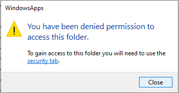 Anda telah ditolak kebenaran untuk mengakses folder ini