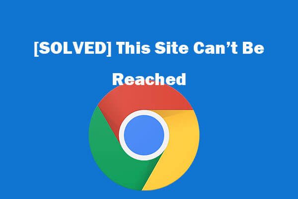 risolvere questo sito non può essere raggiunto la miniatura di Chrome