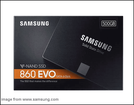 Samsung 860 EVO SSD