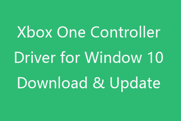 xbox one controller driver windows 10 thumbnail