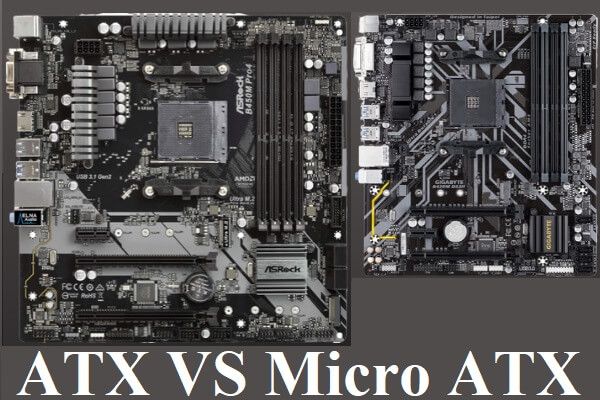 миниатюра atx vs micro atx