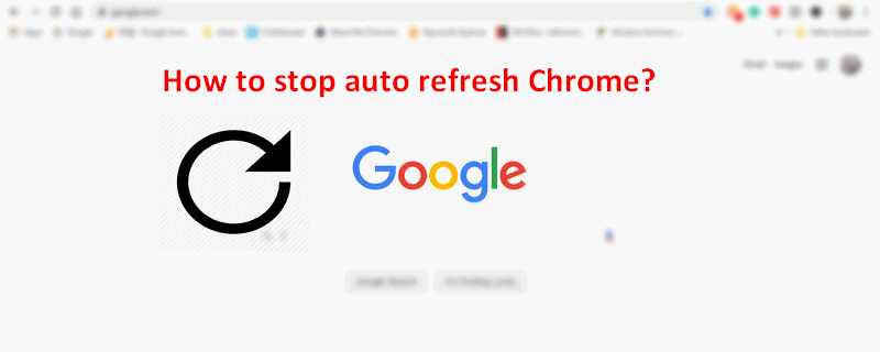 Chrome 자동 새로 고침