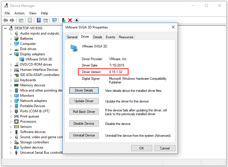 kuidas kontrollida draivereid Windows 10-s