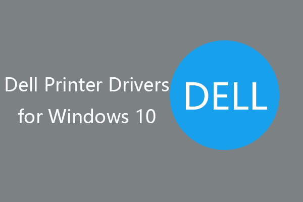 baixar atualização de miniaturas de drivers de impressora Dell